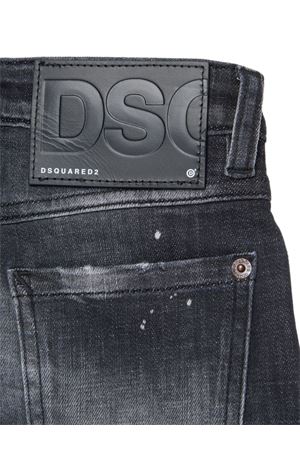 jeans in cotone nero DSQUARED KIDS | DQ04B1D0AFYDQ02